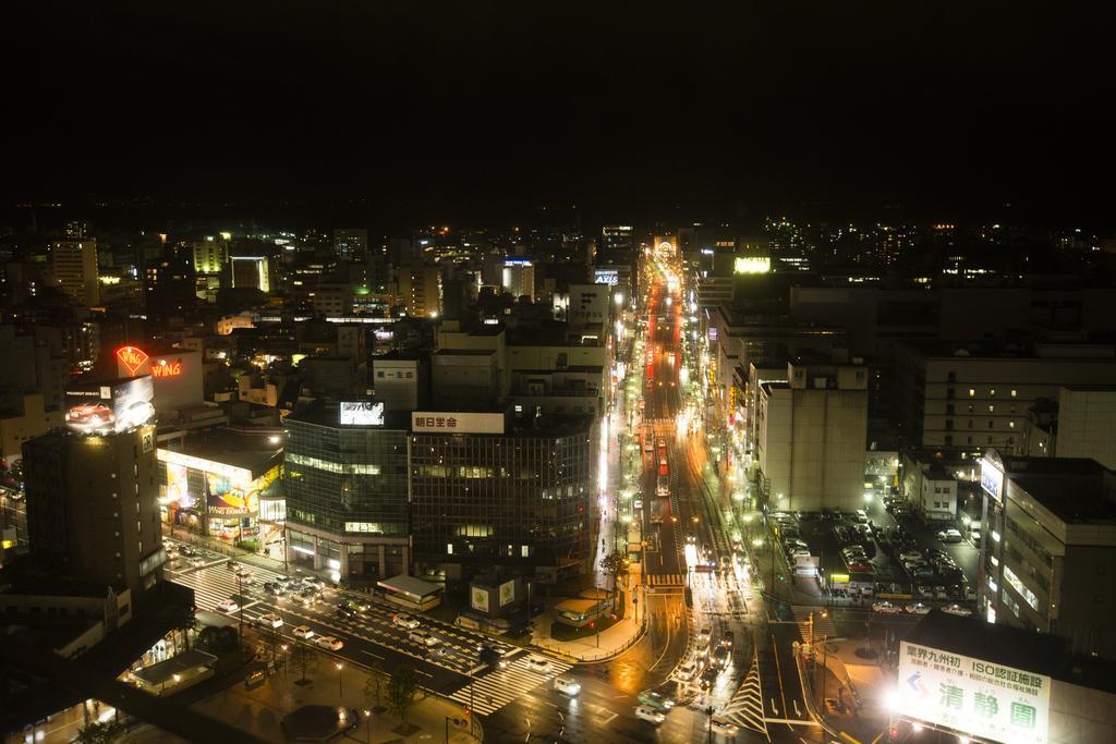 Jr Kyushu Hotel Blossom Оита Экстерьер фото